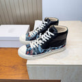 Maison Margiela Floral Print High-Top Sneakers
