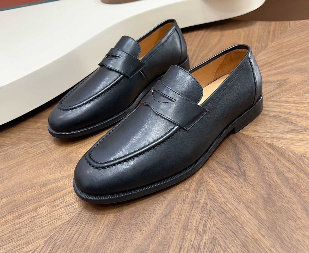Men's Leather Penny Loafers