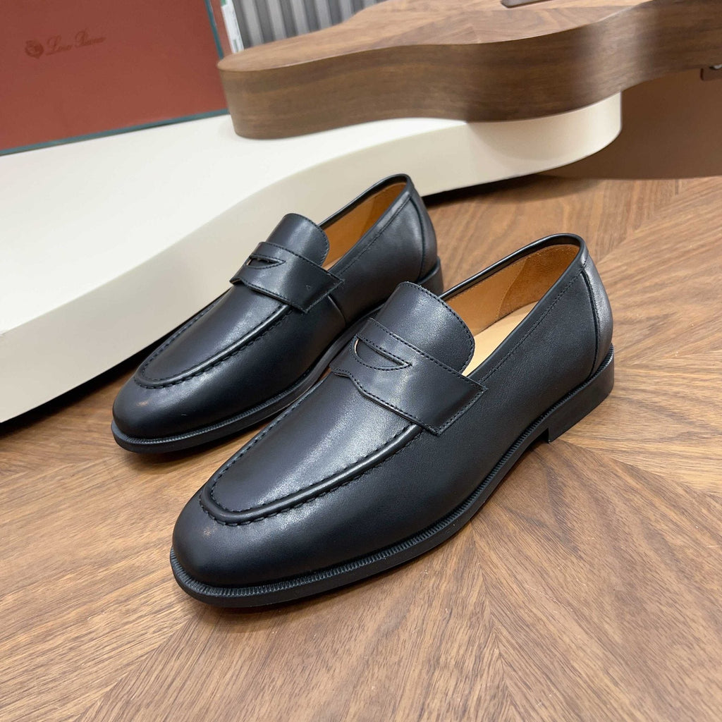 Men's Leather Penny Loafers
