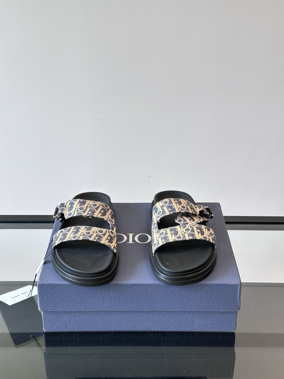 Dior Men's Double-Strap Slide Sandals
