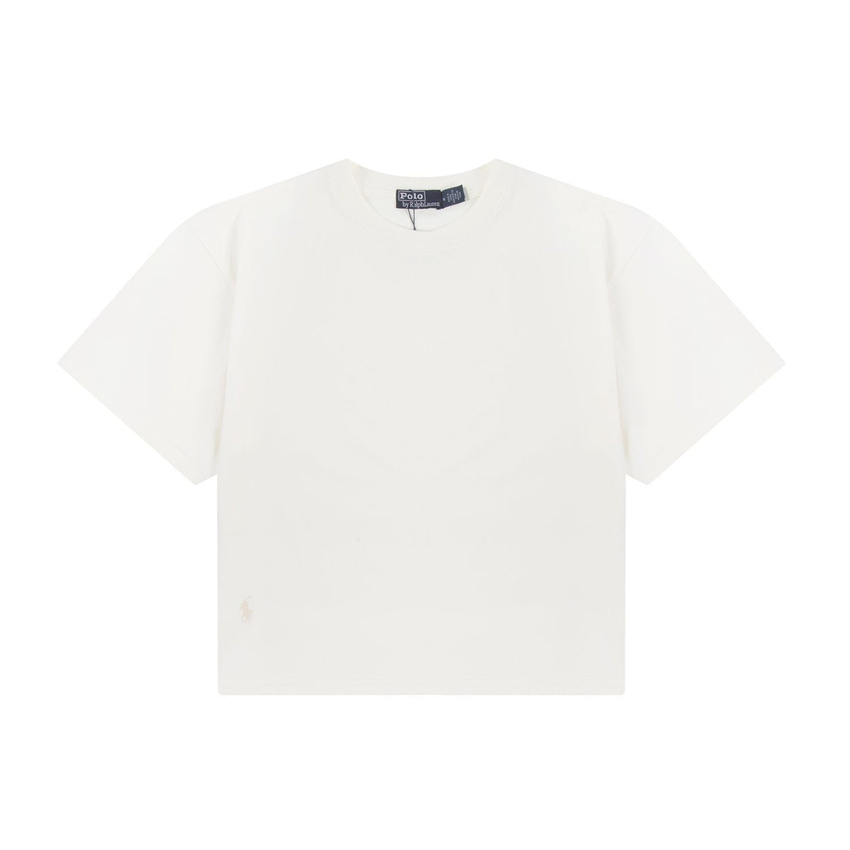 Ralph Lauren Women's Oversized Drop-Shoulder Pony Embroidered T-Shirt