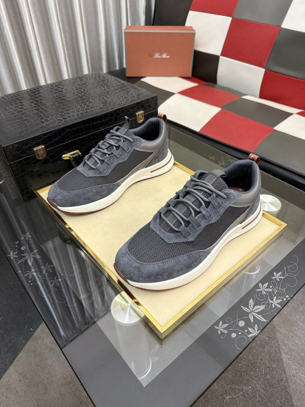 Men's Lace-Up Sneakers