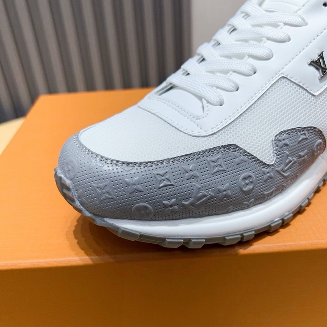 Louis Vuitton White Low-Top Sneakers