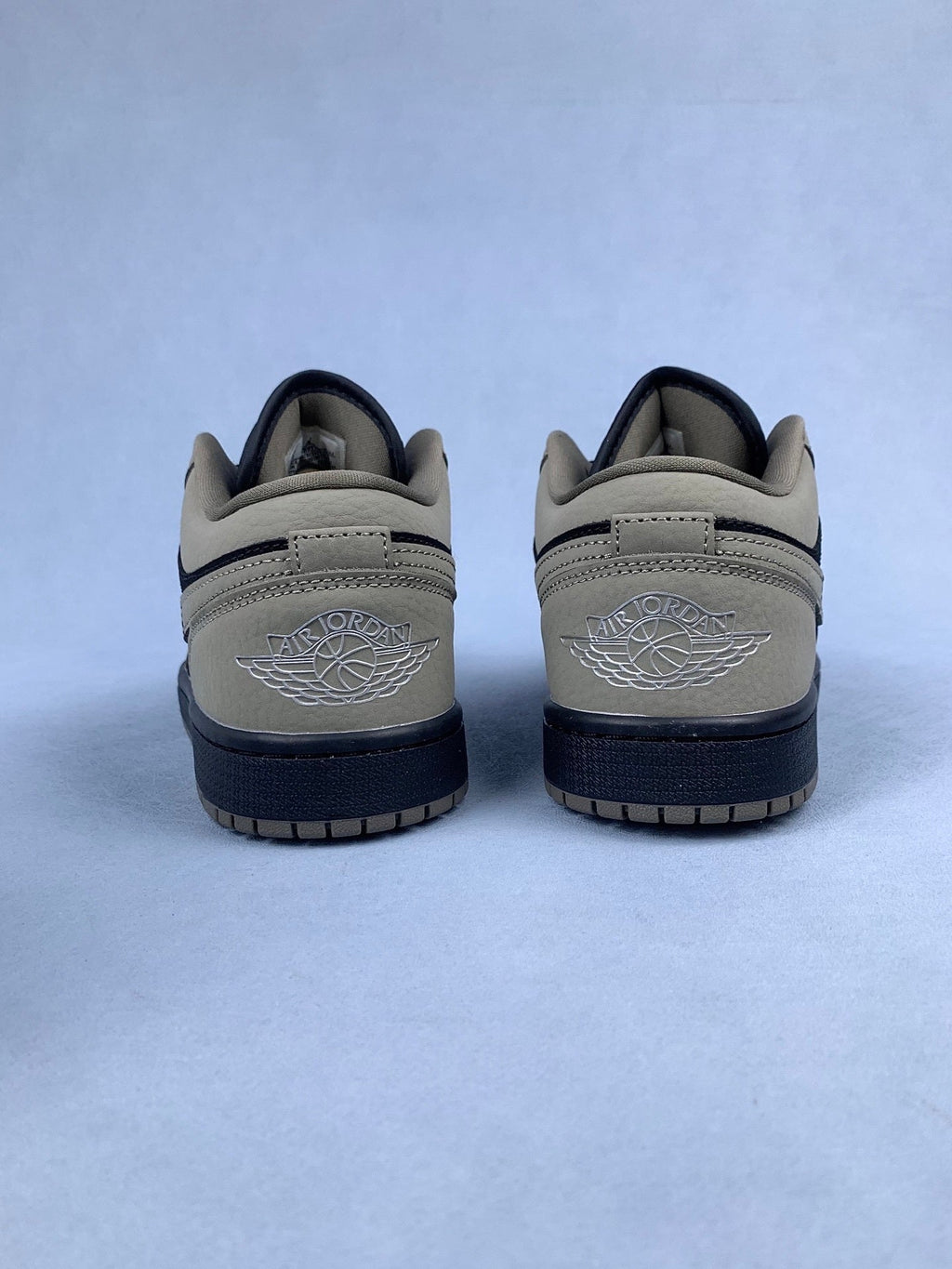 Air Jordan 1 Low Grey / Black / Mocha Brown Unisex Sneakers IB7109-005