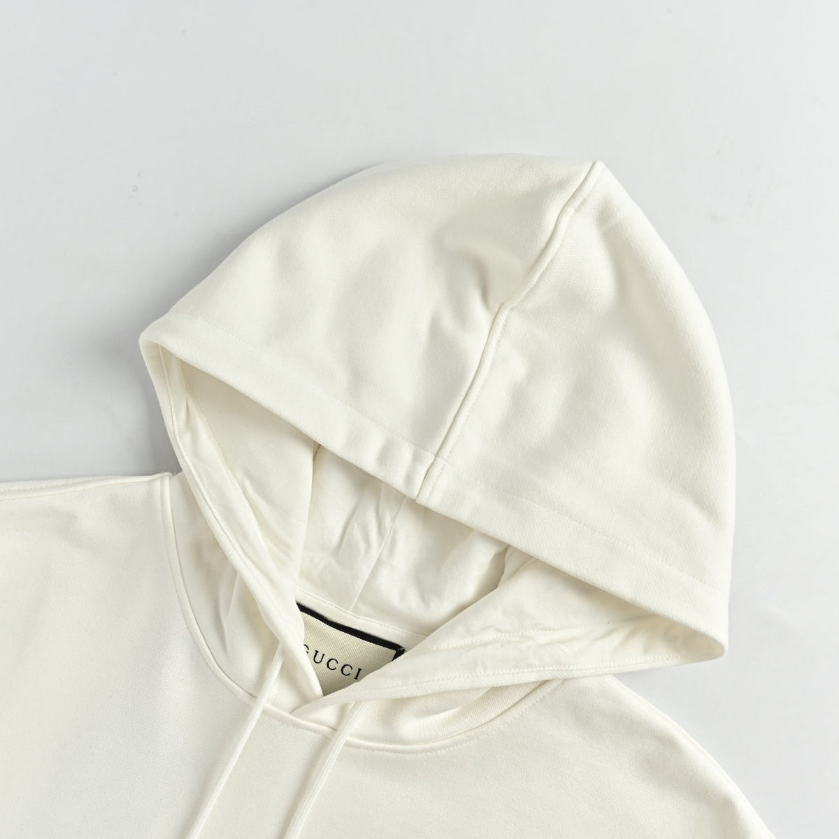 Gucci 26FW 3D Embroidered GG Hoodie - White