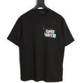 Louis Vuitton Graffiti-Style Chest-Lettering Short-Sleeve T-Shirt - Black